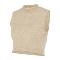 Pcmfanna knitted maternity crop top, Mama.licious