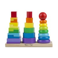 Melissa & Doug Geometriset Pinottavat Palikat, Melissa u0026 Doug