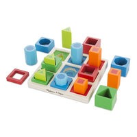 Melissa & Doug Shape Sequence Sorting Set Muotolaatikko, Melissa u0026 Doug