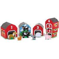 Nesting & Sorting Barns & Animals, Melissa & Doug, Melissa u0026 Doug