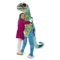 Giant T Rex, Iso Pehmolelu, Melissa & Doug, Melissa u0026 Doug