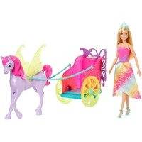 Barbie Chariot Fantasy Prinsessa ja Hevonen