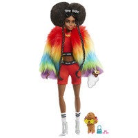 Barbie Extra Docka Fashionista Jacka Rainbow