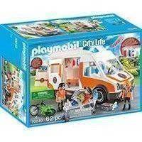 Ambulanssi vilkkuvilla valoilla, Playmobil (70049)