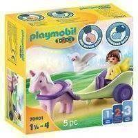 Playmobil 1.2.3, Yksisarvisten vetämät vaunut ja keiju (70401)