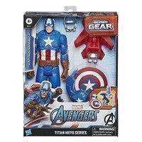 Avengers Titan Hero Blast Gear Captain America Action-figuuri