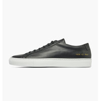 Common Projects - Original Achilles Low White Sole - Musta - US 8