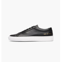 Common Projects - Original Achilles Low With White Sole - Musta - US 7,5