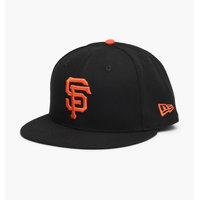 New Era - San Francisco Giants Fitted Cap - Musta - 7 1/2