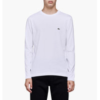 Lacoste - Long Sleeve Crewneck T-Shirt - Valkoinen - XS