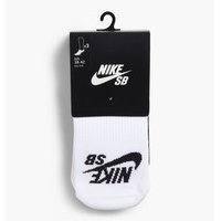 Nike SB - 3 Pack No Show Sock - Valkoinen - M