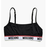 Moschino - Bandeau Bra - Musta - XS