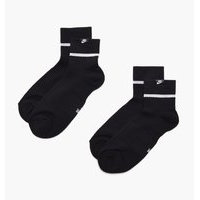Nike - Essential Sneaker Socks 2 Pack - Musta - M
