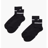 Nike - Essential Sneaker Socks 2 Pack - Musta - L