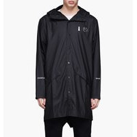 Rains - Caliroots Long Jacket - Musta - M-L