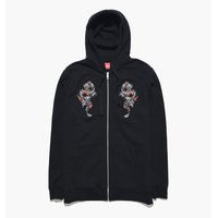 Caliroots - Dragon Zip Hoodie - Musta - XXL