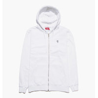 Caliroots - Palm Patch Zip Hoodie - Valkoinen - M