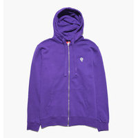 Caliroots - Palm Patch Zip Hoodie - Violetti - M