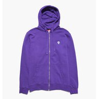 Caliroots - Palm Patch Zip Hoodie - Violetti - XL
