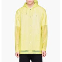 Rains - Ltd Short Hooded Coat - Keltainen - XS-S