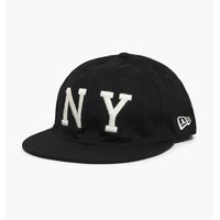 New Era - 9Fifty New York Yankees Flanel Cap - Musta - M-L