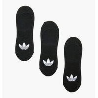 adidas Originals - No Show Socks 3-Pack - Musta - 35-38