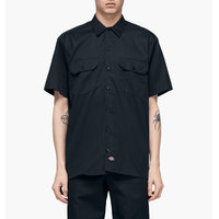 Dickies - Short Sleeve Work Shirt - Musta - S