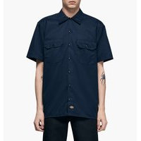 Dickies - Short Sleeve Work Shirt - Sininen - S