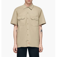 Dickies - Short Sleeve Work Shirt - Khaki - S
