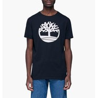 Timberland - Ss Kennebec River Brand Regular Tee Tree - Musta - S