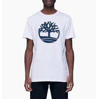 Timberland - Ss Kennebec River Brand Regular Tee Tree - Valkoinen - M