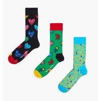 Happy Socks - Keith Haring Gift Box - Monivärinen - 41-46