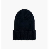 Caliroots - Ribbed Beanie - Musta - ONE SIZE