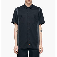 Dickies - Two Tone Work Shirt - Musta - M