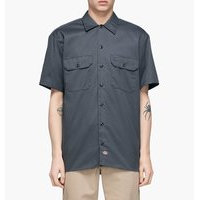 Dickies - Short Sleeve Work Shirt - Harmaa - XL