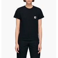 Carhartt WIP - W´ S/S Carrie Pocket T-Shirt - Musta - S