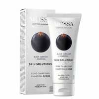 Mossa Skin Solutions Pre Clarifying Charcoal Scrub Voidemainen kuorinta
