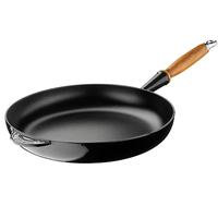 Paistinpannu puukahva Black 28 cm, Le Creuset