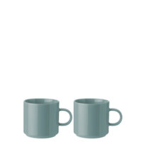 Stelton Muki 2-pakkaus Dusty Green