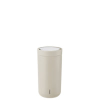 To-Go Click thermo cup, 0.2 l. - soft sand, Stelton