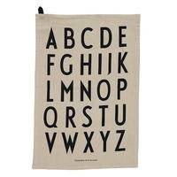 Classic Keittiöpyyhe Beige 2 pack, Design Letters