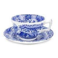 Blue Italian Teekuppi & Aluslautanen 20 cl, Spode