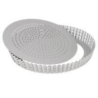 Piirakkavuoka Silvertop 24 cm reiällinen, Patisse