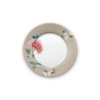 Plate Blushing Birds Khaki 21 cm, PIP Studio