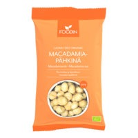 Macadamiapähkinä, Luomu, Raaka, 500g - Suosituimmat, Foodin