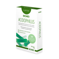 Acidophilus - maitohappobakteeri, 30 kaps - Lisäravinteet, Biomed