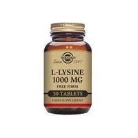 L-lysiini 1000mg, 100tabl - Uutuudet, Solgar