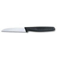 Kuorimaveitsi 8 cm sahateräinen, musta nylonkahva, Victorinox