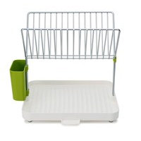 Y-rack Dishdrainer - White/Green, Joseph Joseph