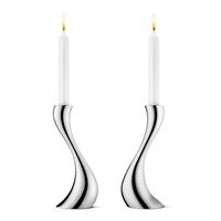 Cobra kynttilänjalka 2-pack, Georg Jensen